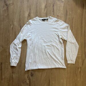 Eddie Bauer Men's Long-Sleeve Tee in white - XL